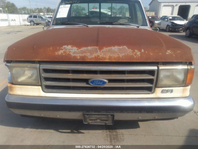 1FTDF15YXLLA65462 - 1990 FORD F150  White photo 6