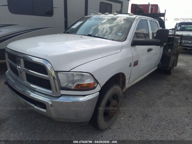 3C7WDSCL4CG187956 - 2012 DODGE RAM 3500 ST/SLT/LARAMIE White photo 2