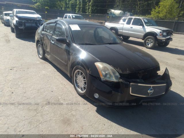 1N4BA41E86C847479 - 2006 NISSAN MAXIMA SE/SL Black photo 1