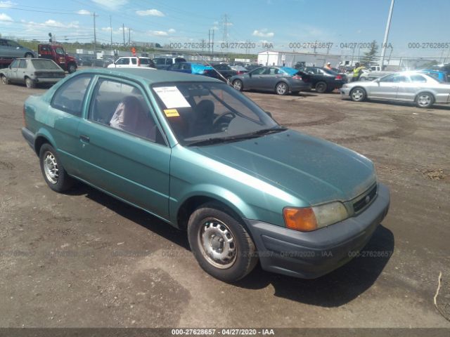 JT2EL55D5S0040107 - 1995 TOYOTA TERCEL STD Green photo 1