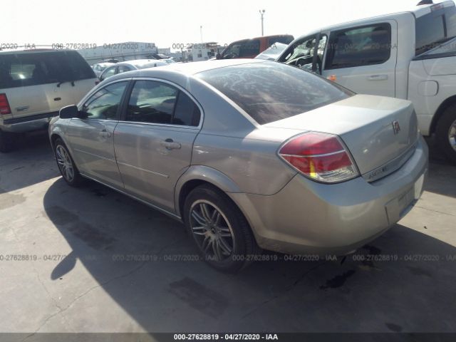 1G8ZS57N48F125473 - 2008 SATURN AURA XE Silver photo 3