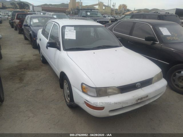 1NXAE04E5PZ037393 - 1993 TOYOTA COROLLA  White photo 1