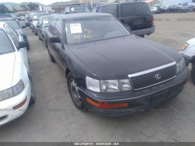 JT8UF11E0R0199434 - 1994 LEXUS LS 400 Black photo 1