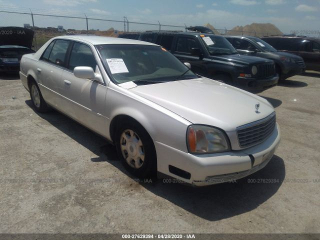 1G6KD54Y32U146787 - 2002 CADILLAC DEVILLE  White photo 1