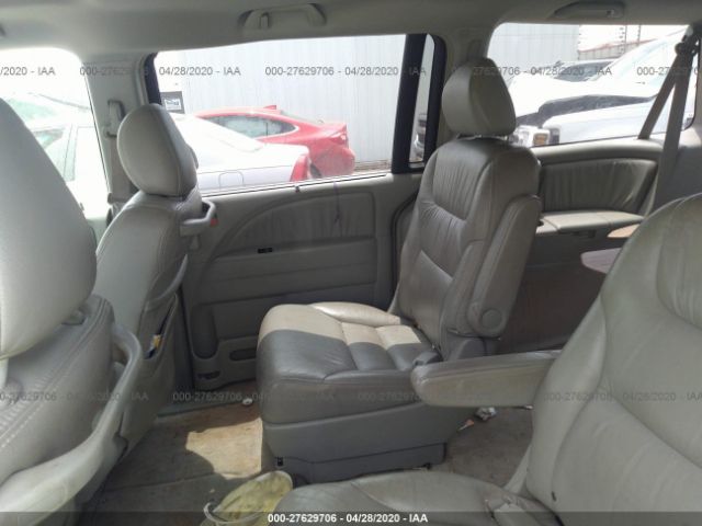 5FNRL38716B081604 - 2006 HONDA ODYSSEY EXL Gray photo 8