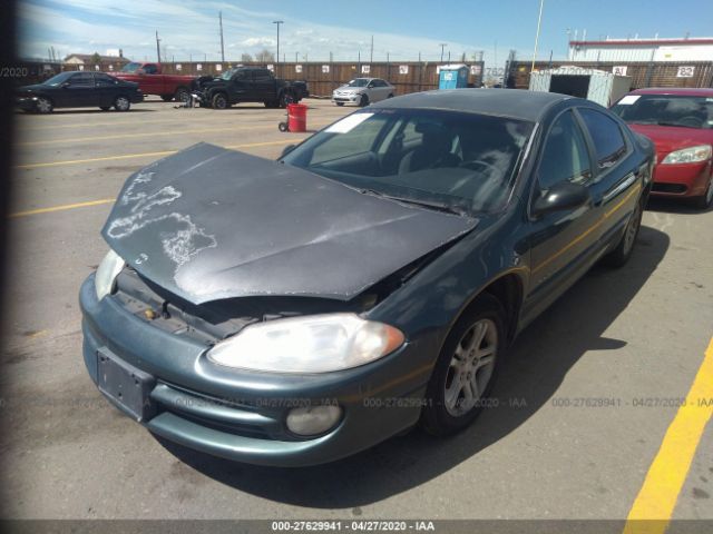 2B3HD56U4YH379706 - 2000 DODGE INTREPID ES Green photo 2