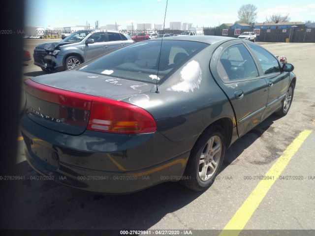 2B3HD56U4YH379706 - 2000 DODGE INTREPID ES Green photo 4