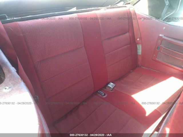 1FACP44M3MF151405 - 1991 FORD MUSTANG LX Red photo 8