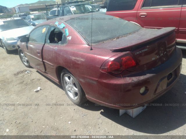 4B3AG42G94E141935 - 2004 DODGE STRATUS SXT Red photo 3