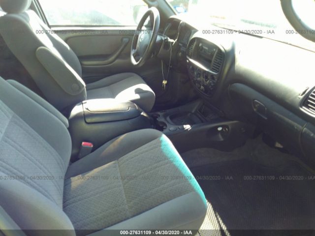 5TBDT44136S523868 - 2006 TOYOTA TUNDRA DOUBLE CAB SR5 Gray photo 5