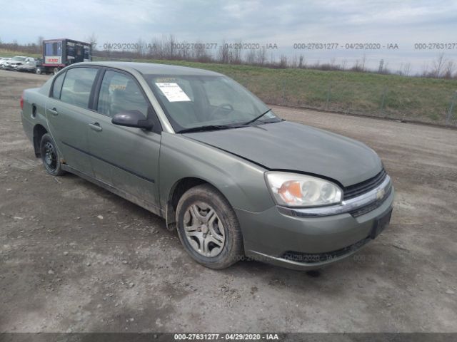 1G1ZS52F74F202300 - 2004 CHEVROLET MALIBU  Green photo 1