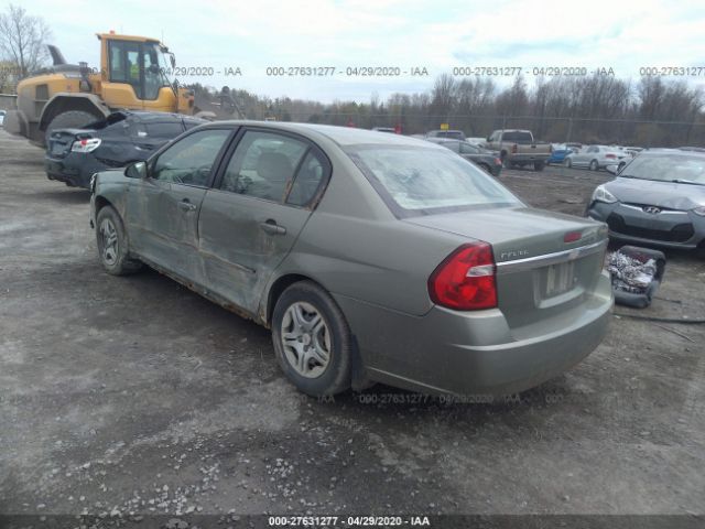 1G1ZS52F74F202300 - 2004 CHEVROLET MALIBU  Green photo 3