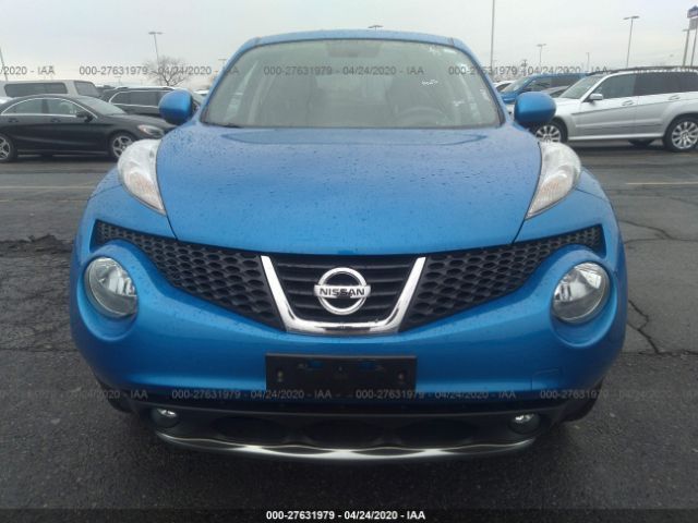 JN8AF5MV3BT014051 - 2011 NISSAN JUKE S/SV/SL Blue photo 6