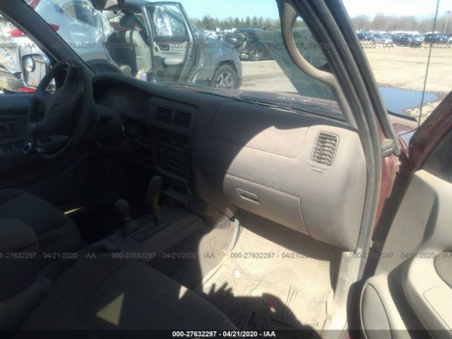 5TEHN72N41Z738228 - 2001 TOYOTA TACOMA DOUBLE CAB 栗色 照片 5