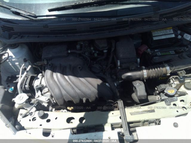 3N1CE2CP3FL363197 - 2015 NISSAN VERSA NOTE S/S PLUS/SV/SL/SR White photo 10