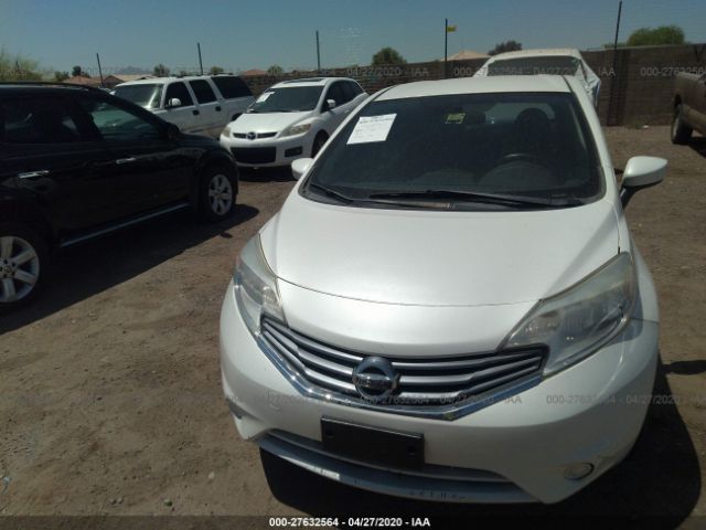 3N1CE2CP3FL363197 - 2015 NISSAN VERSA NOTE S/S PLUS/SV/SL/SR White photo 6