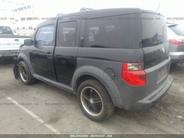 5J6YH18625L016128 - 2005 HONDA ELEMENT EX Black photo 3