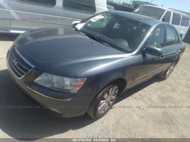 5NPEU46F09H476701 - 2009 HYUNDAI SONATA SE/LIMITED Gray photo 2