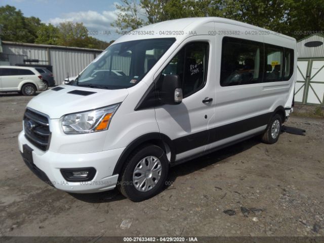 1FBAX2C89LKA41964 - 2020 FORD TRANSIT T-350 White photo 2