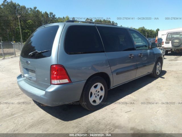 2FMDA51635BA48947 - 2005 FORD FREESTAR SE Blue photo 4