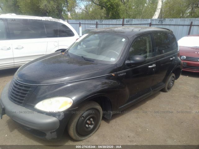 3C4FY48B62T373050 - 2002 CHRYSLER PT CRUISER CLASSIC Black photo 2