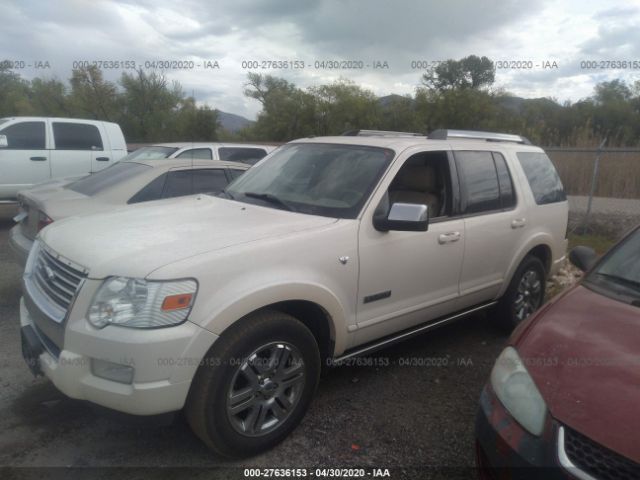 1FMEU65807UA89904 - 2007 FORD EXPLORER LIMITED Cream photo 2