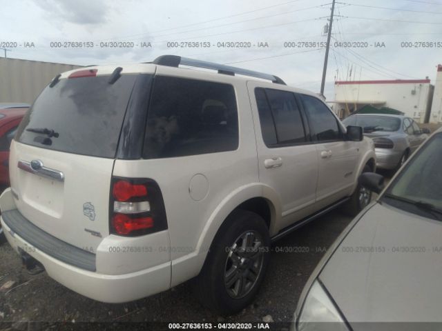 1FMEU65807UA89904 - 2007 FORD EXPLORER LIMITED Cream photo 4