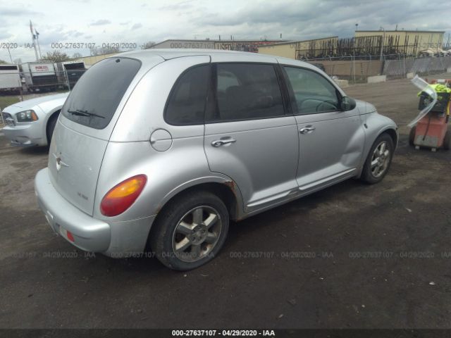 3C8FY68824T229562 - 2004 CHRYSLER PT CRUISER LIMITED Silver photo 4