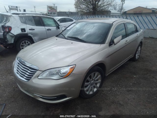 1C3CCBBB2DN578323 - 2013 CHRYSLER 200 TOURING Tan photo 2