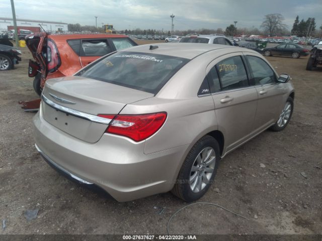 1C3CCBBB2DN578323 - 2013 CHRYSLER 200 TOURING Tan photo 4