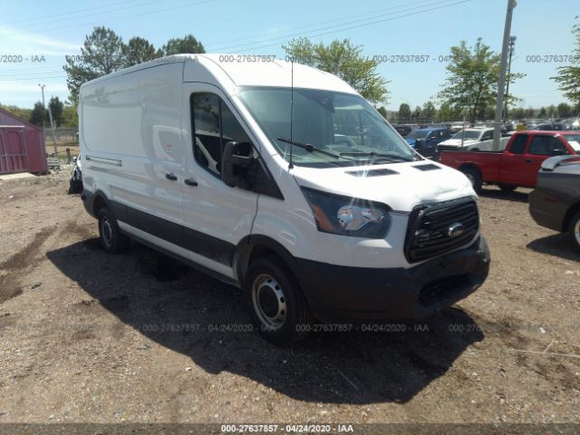 1FTBW2CM0KKB87037 - 2019 FORD TRANSIT T-350 White photo 1