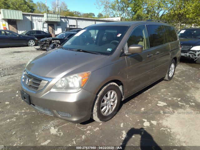 5FNRL38458B026971 - 2008 HONDA ODYSSEY EX Dark Brown photo 2