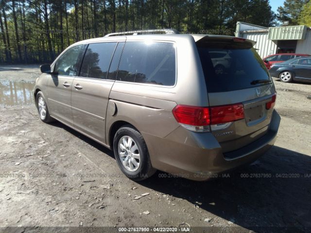 5FNRL38458B026971 - 2008 HONDA ODYSSEY EX Dark Brown photo 3