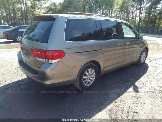 5FNRL38458B026971 - 2008 HONDA ODYSSEY EX Dark Brown photo 4