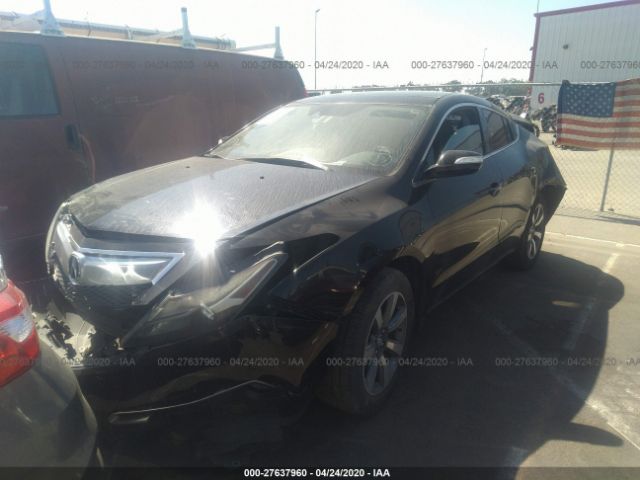 2HNYB1H65DH500159 - 2013 ACURA ZDX  Black photo 2