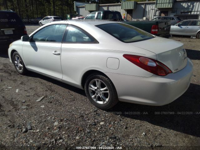 4T1CE38P56U720909 - 2006 TOYOTA CAMRY SOLARA SE/SLE White photo 3