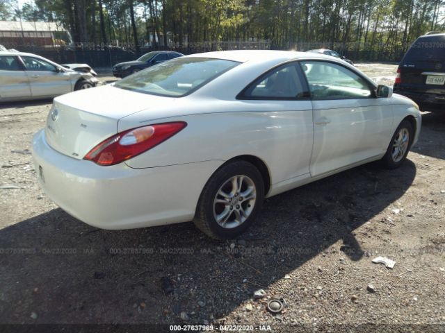 4T1CE38P56U720909 - 2006 TOYOTA CAMRY SOLARA SE/SLE White photo 4