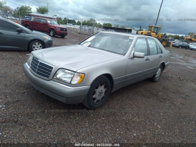 WDBGA32E9TA323157 - 1996 MERCEDES-BENZ S 320W Champagne photo 2