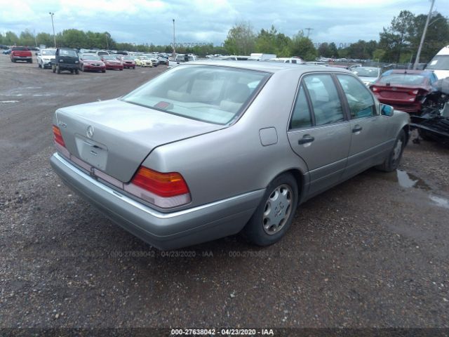 WDBGA32E9TA323157 - 1996 MERCEDES-BENZ S 320W Champagne photo 4