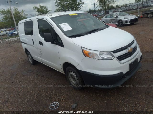 3N63M0ZN4GK692456 - 2016 CHEVROLET CITY EXPRESS LT White photo 1