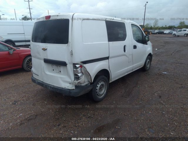 3N63M0ZN4GK692456 - 2016 CHEVROLET CITY EXPRESS LT White photo 4