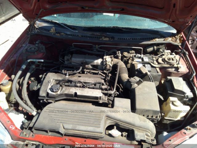 JM1BJ2227X0124583 - 1999 MAZDA PROTEGE DX/LX Red photo 10