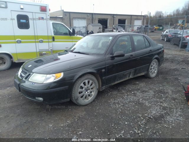 YS3EB49E833008221 - 2003 SAAB 9-5 LINEAR Black photo 2