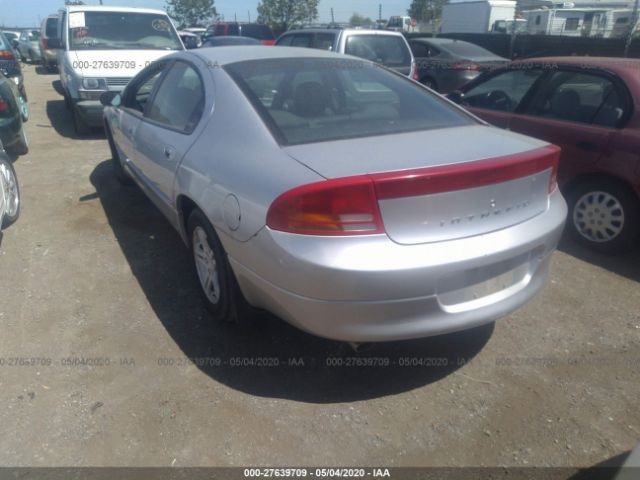 2B3AD56JX1H641712 - 2001 DODGE INTREPID ES Silver photo 3