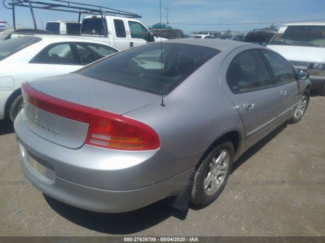 2B3AD56JX1H641712 - 2001 DODGE INTREPID ES Silver photo 4