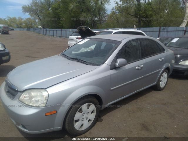 KL5JD56Z07K541534 - 2007 SUZUKI FORENZA CONVENIENCE/POPULAR Silver photo 2