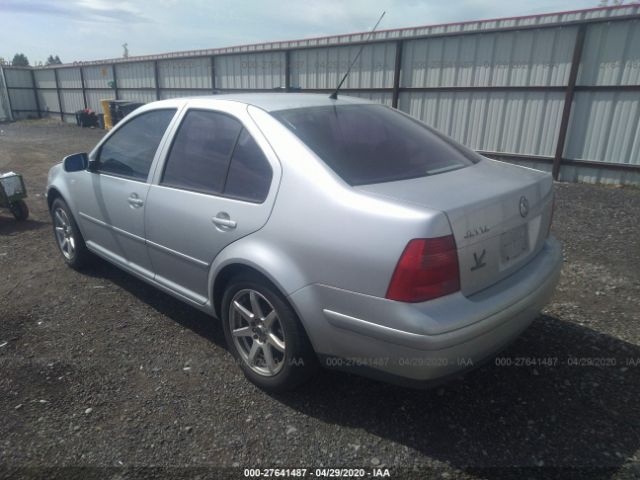 3VWST29M11M003065 - 2001 VOLKSWAGEN JETTA GLS Silver photo 3