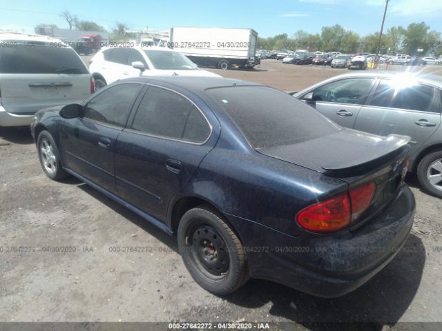 1G3NF52E44C189122 - 2004 OLDSMOBILE ALERO GLS Blue photo 3