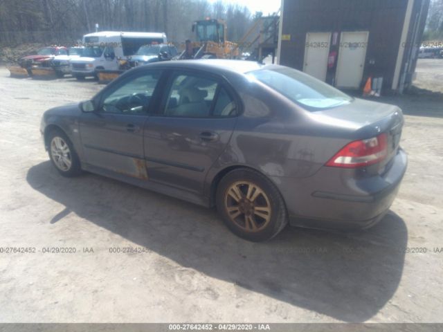 YS3FD49Y061020131 - 2006 SAAB 9-3  Gray photo 3