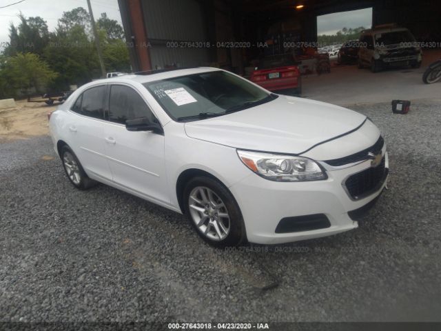 1G11C5SL4FF300610 - 2015 CHEVROLET MALIBU 1LT White photo 1